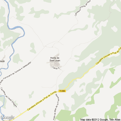 Imagen de Horta de Sant Joan mapa 43596 2 