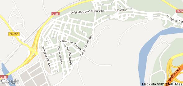 Imagen de Hostalric mapa 17450 4 
