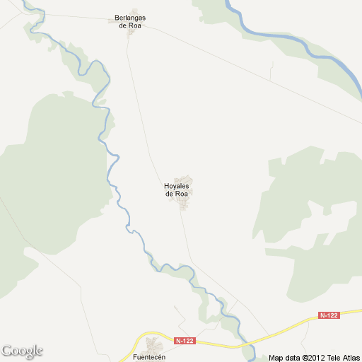Imagen de Hoyales de Roa mapa 09316 1 
