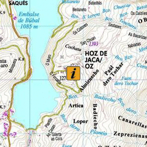 Imagen de Hoz de Jaca mapa 22662 3 