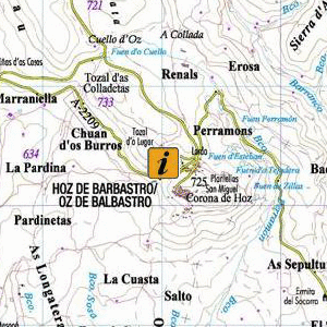 Imagen de Hoz y Costean mapa 22312 2 