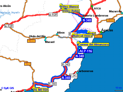 Imagen de Huércal-Overa mapa 04600 5 