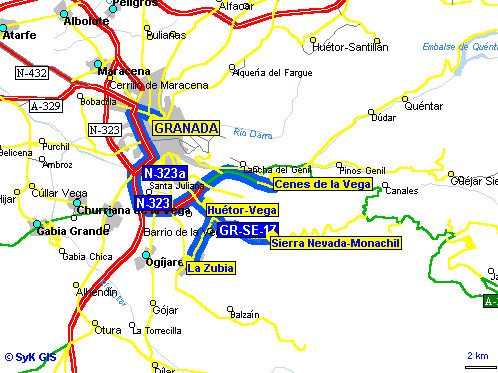 Imagen de Huétor Vega mapa 18198 3 