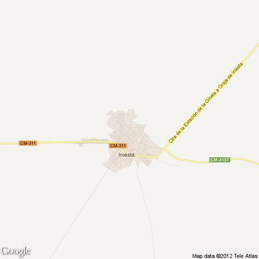 Imagen de Iniesta mapa 16235 4 