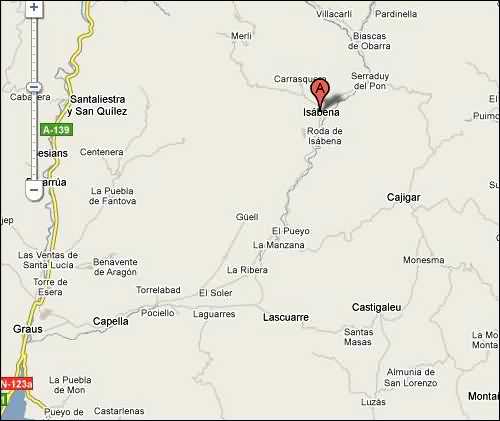 Imagen de Isábena mapa 22482 3 