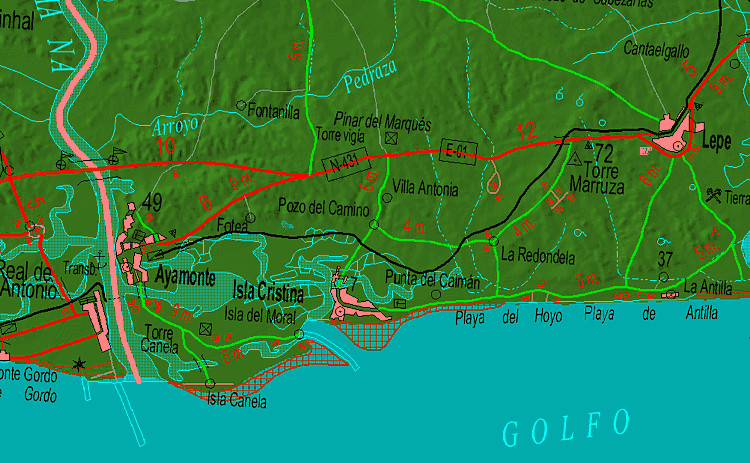 Imagen de Isla Cristina mapa 21410 4 