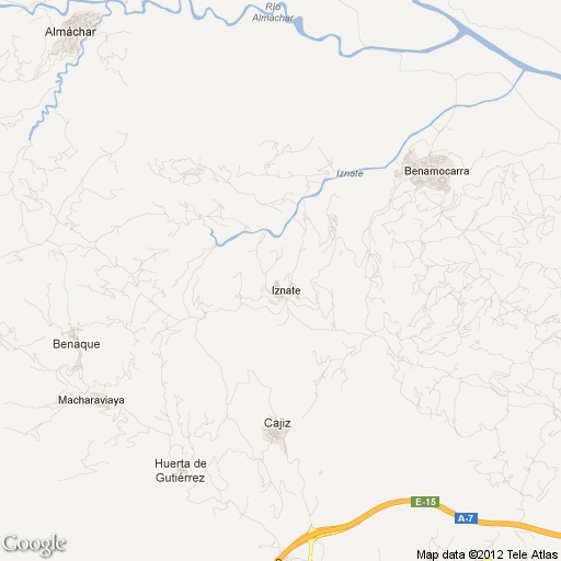 Imagen de Iznate mapa 29792 1 