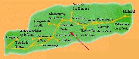 Imagen de Jarandilla de la Vera mapa 10450 4 