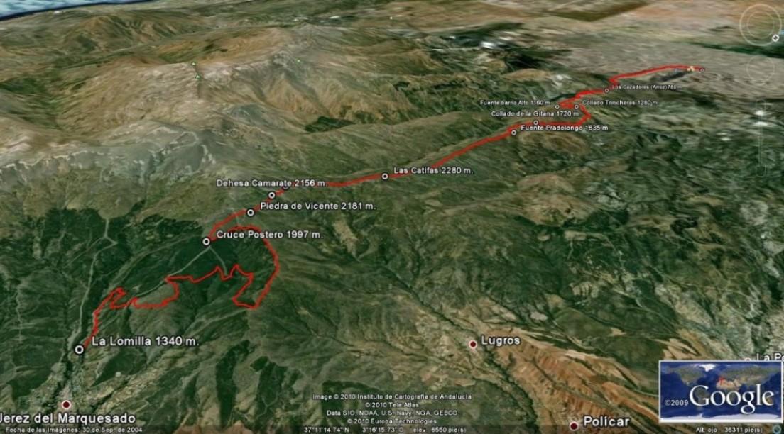 Imagen de Jerez del Marquesado mapa 18518 6 