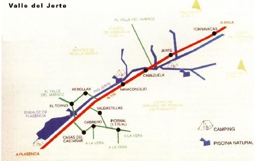 Imagen de Jerte mapa 10612 2 
