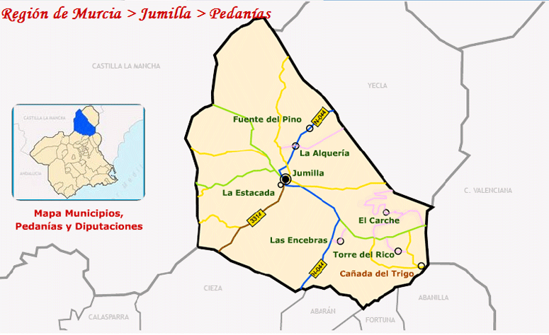Imagen de Jumilla mapa 30520 4 