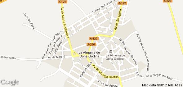 Imagen de La Almunia de Doña Godina mapa 50100 2 