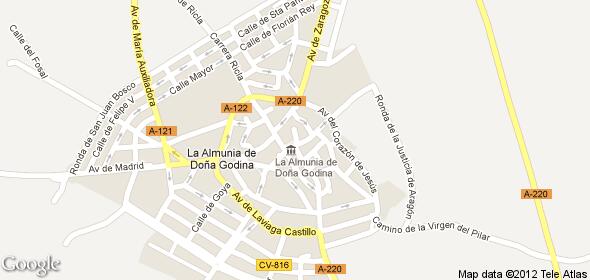 Imagen de La Almunia de Doña Godina mapa 50100 5 