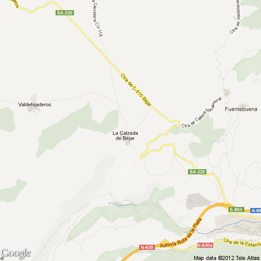 Imagen de La Calzada de Béjar mapa 37714 1 