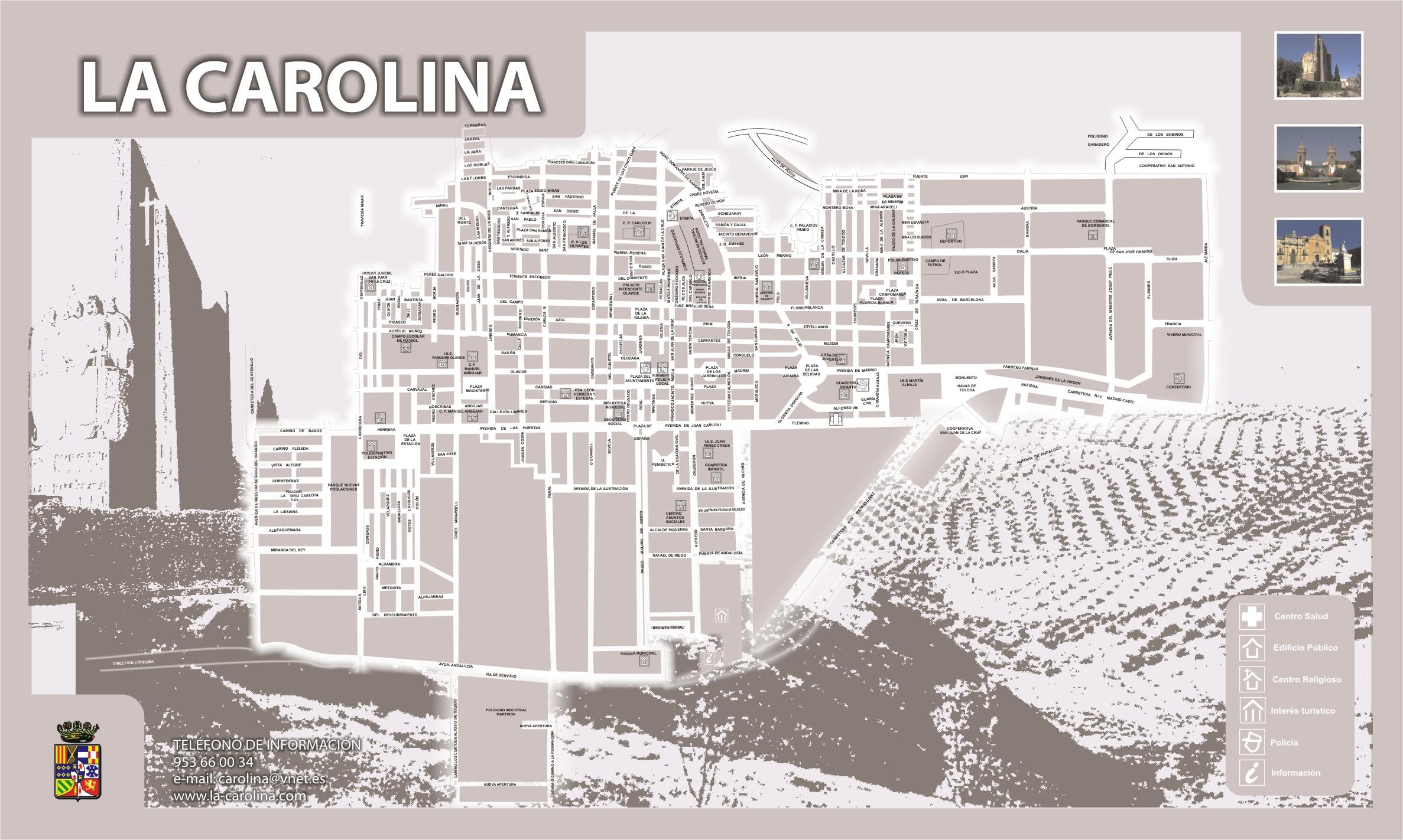 Imagen de La Carolina mapa 23200 3 