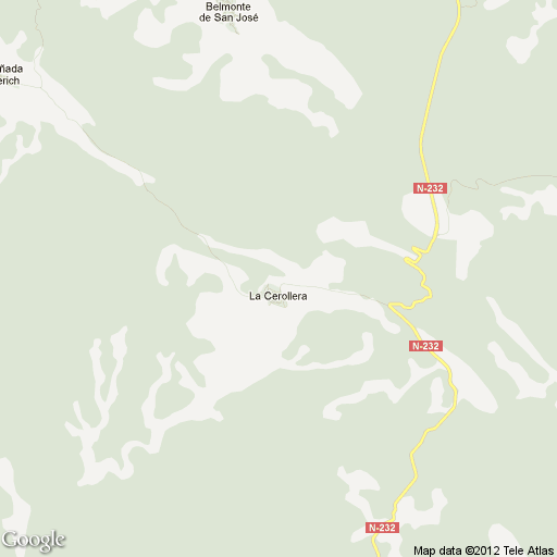 Imagen de La Cerollera mapa 44651 1 