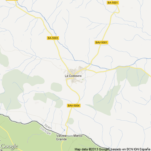 Imagen de La Codosera mapa 06518 1 