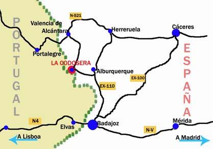 Imagen de La Codosera mapa 06518 4 