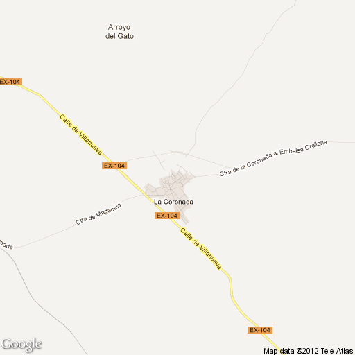 Imagen de La Coronada mapa 06469 3 