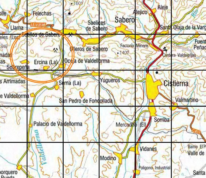 Imagen de La Ercina mapa 24870 2 