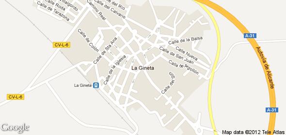 Imagen de La Gineta mapa 02110 4 