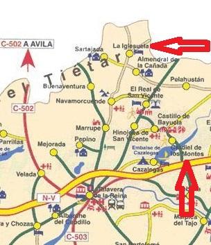 Imagen de La Iglesuela mapa 45633 2 