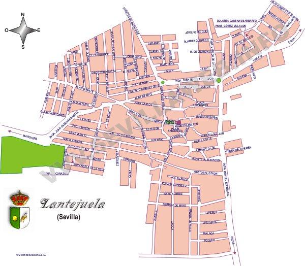 Imagen de La Lantejuela mapa 41630 1 