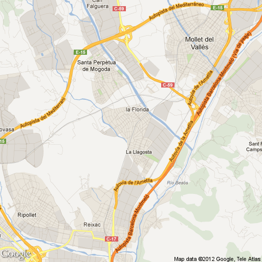 Imagen de La Llagosta mapa 08120 2 