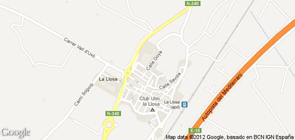 Imagen de La Llosa mapa 12591 5 
