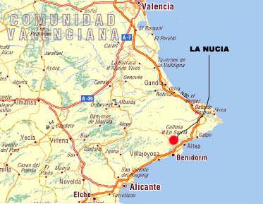 Imagen de La Nucia mapa 03530 5 