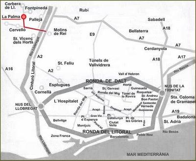 Imagen de La Palma de Cervelló mapa 08756 1 
