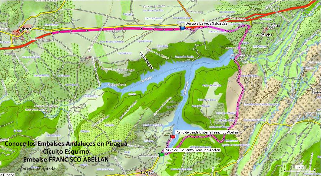 Imagen de La Peza mapa 18517 2 