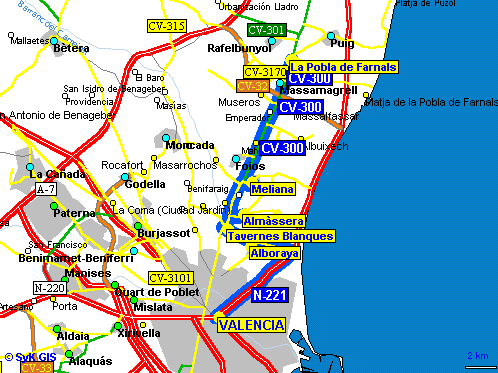 Imagen de La Pobla de Farnals mapa 46139 3 
