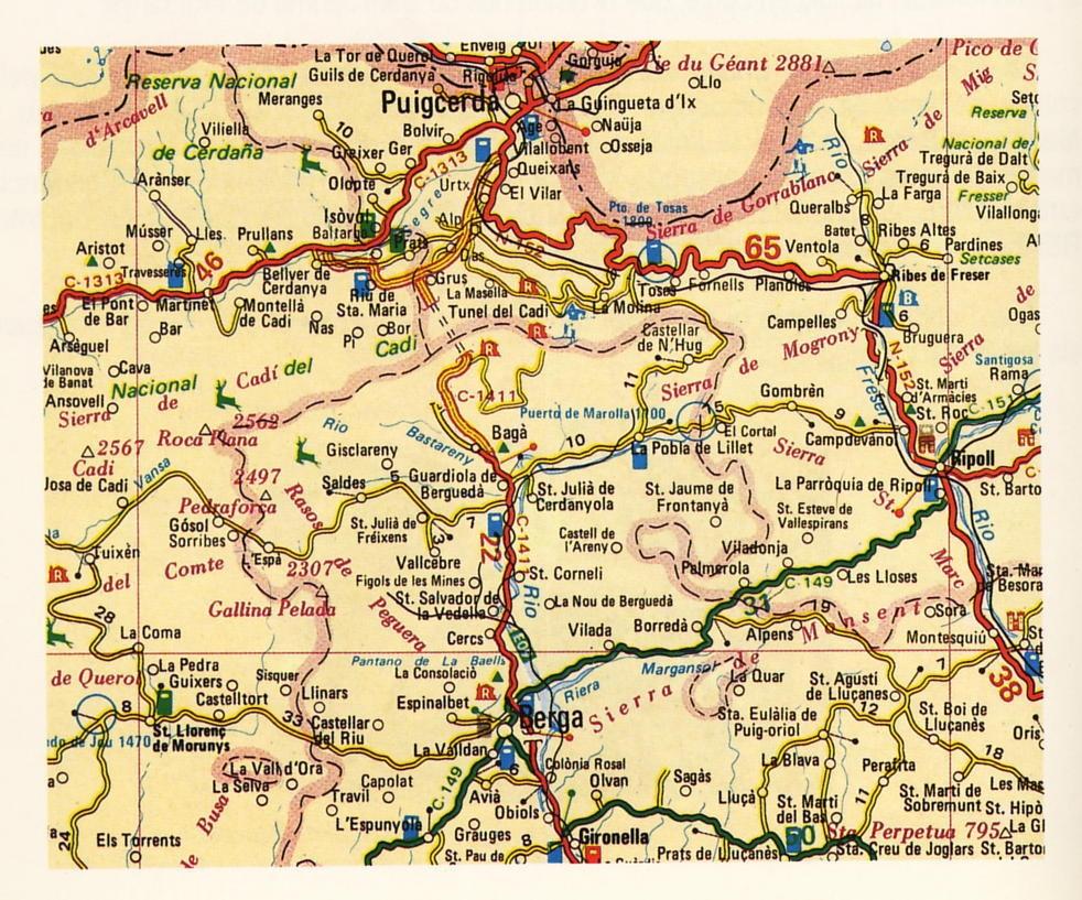 Imagen de La Pobla de Lillet mapa 08696 6 
