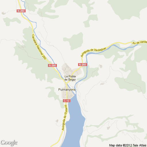 Imagen de La Pobla de Segur mapa 25500 4 