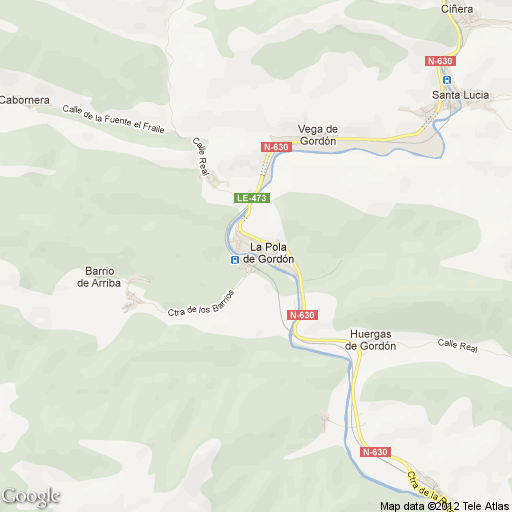 Imagen de La Pola de Gordón mapa 24600 1 