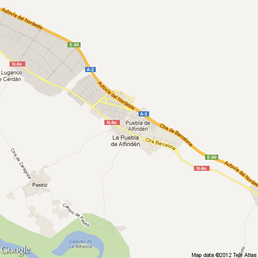 Imagen de La Puebla de Alfindén mapa 50171 3 