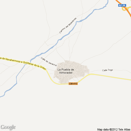 Imagen de La Puebla de Almoradiel mapa 45840 1 