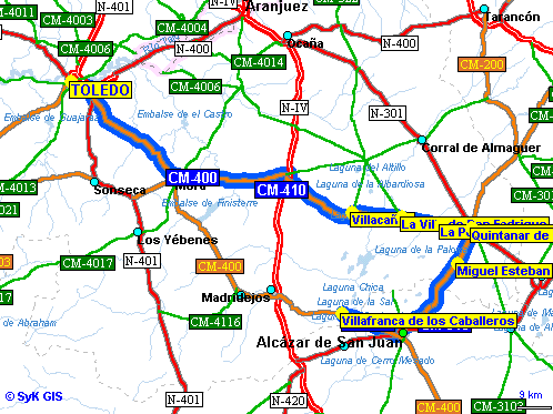 Imagen de La Puebla de Almoradiel mapa 45840 6 