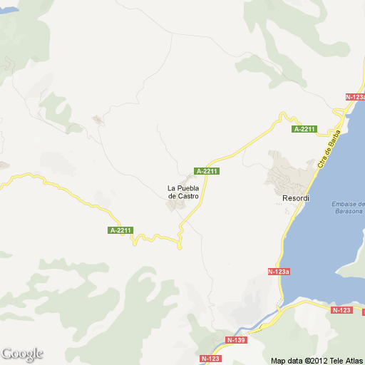 Imagen de La Puebla de Castro mapa 22435 1 