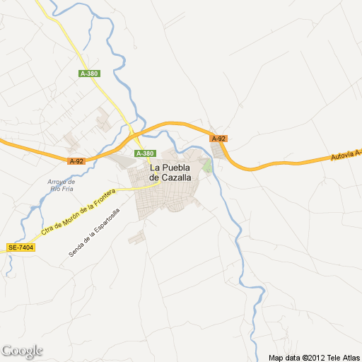 Imagen de La Puebla de Cazalla mapa 41540 2 