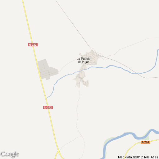 Imagen de La Puebla de Híjar mapa 44510 1 