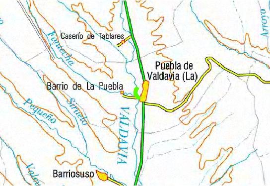 Imagen de La Puebla de Valdavia mapa 34470 2 