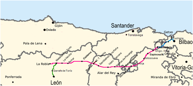 Imagen de La Robla mapa 24640 3 