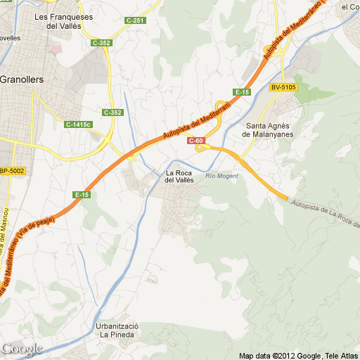 Imagen de La Roca del Vallès mapa 08430 1 