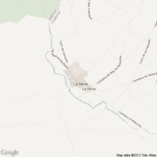 Imagen de La Sénia mapa 43560 1 