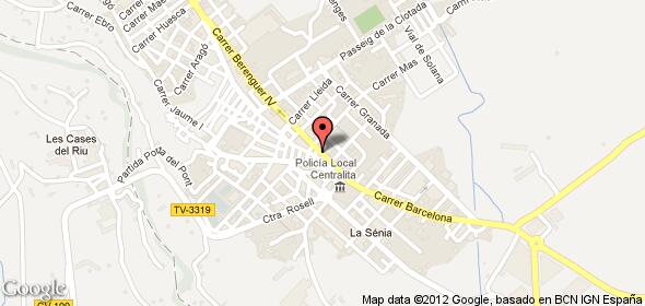 Imagen de La Sénia mapa 43560 2 