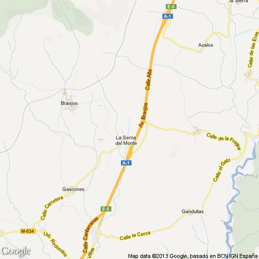 Imagen de La Serna del Monte mapa 28737 2 