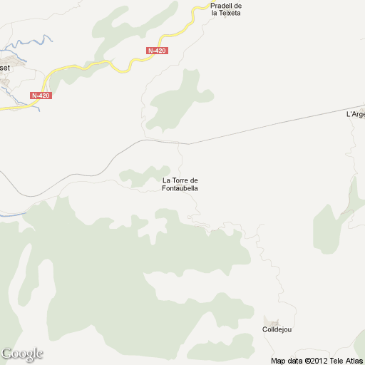 Imagen de La Torre de Fontaubella mapa 43774 1 