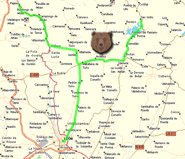 Imagen de La Vecilla mapa 24768 2 